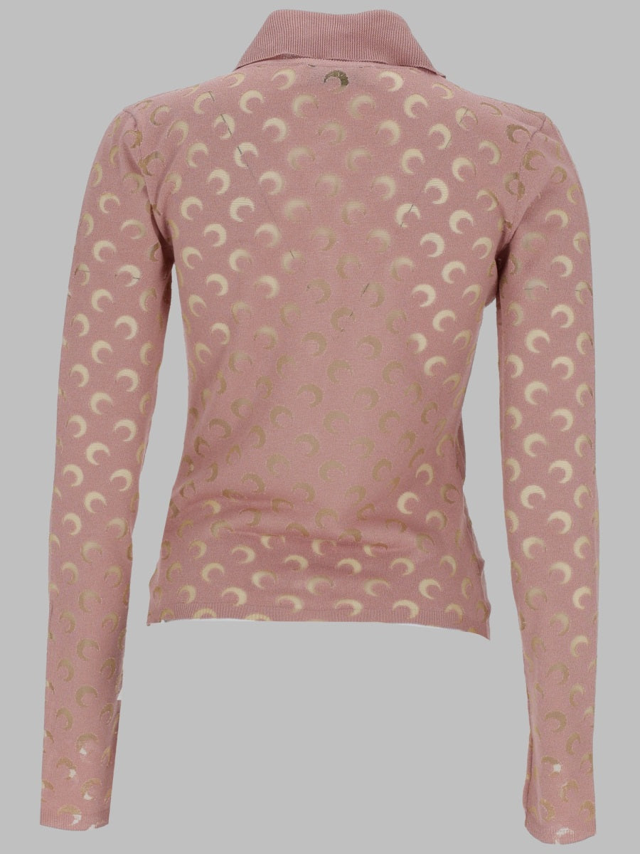 Marine Serre Cardigan "Moon"