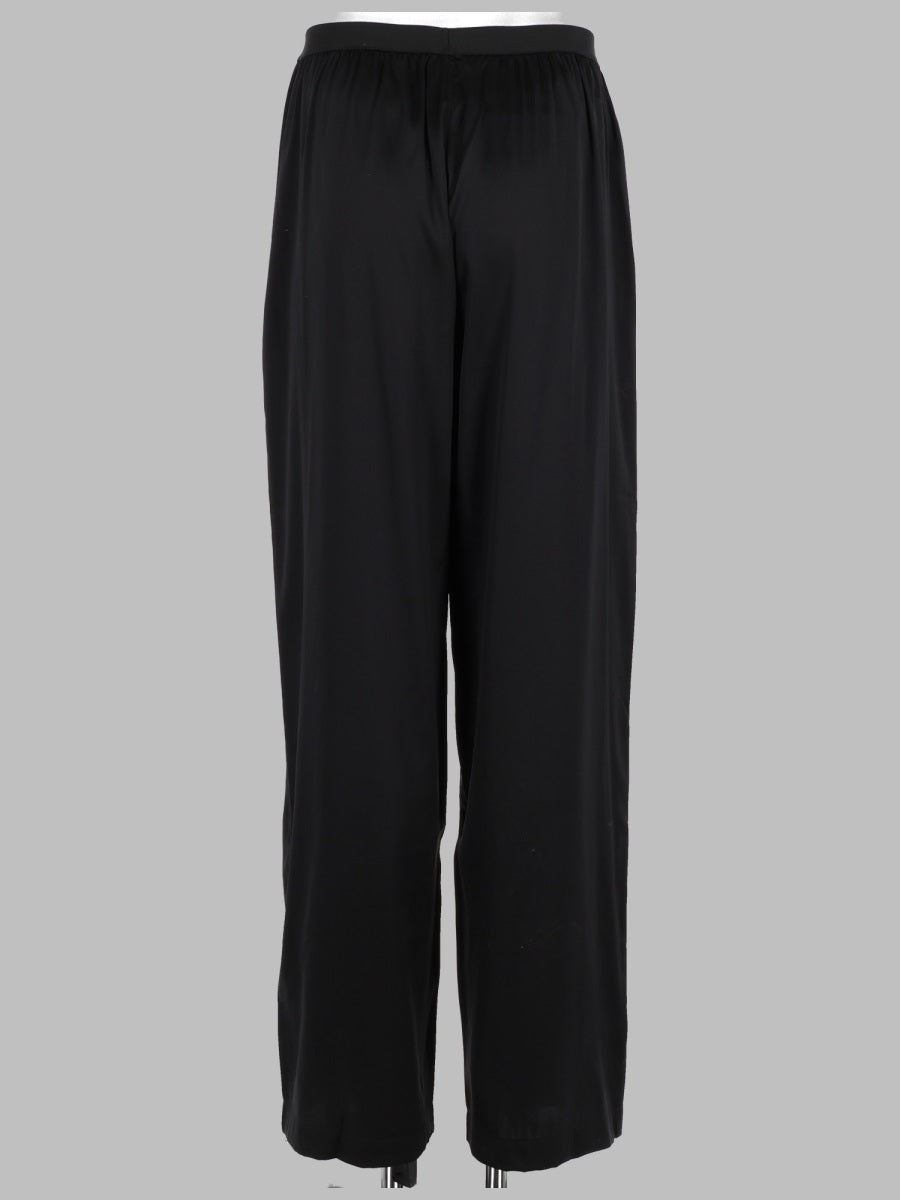 Mm6 Maison Margiela Pantalone Pigiama In Seta
