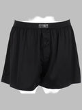 Mm6 Maison Margiela Boxer In Seta