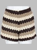 Mc2 Saint Barth Shorts In Cotone Crochet