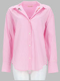 Mc2 Saint Barth Camicia A Righe Con Ricamo