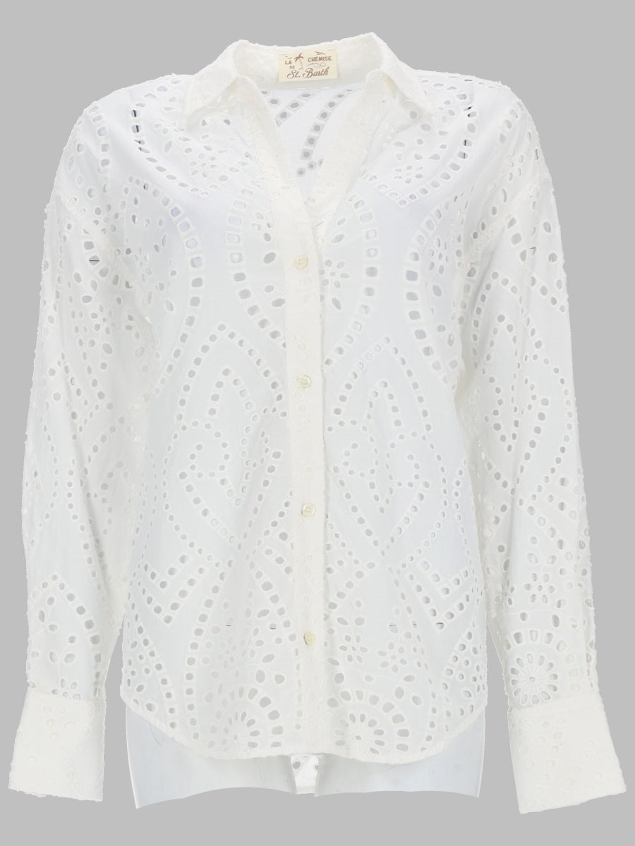 Mc2 Saint Barth Camicia In Sangallo