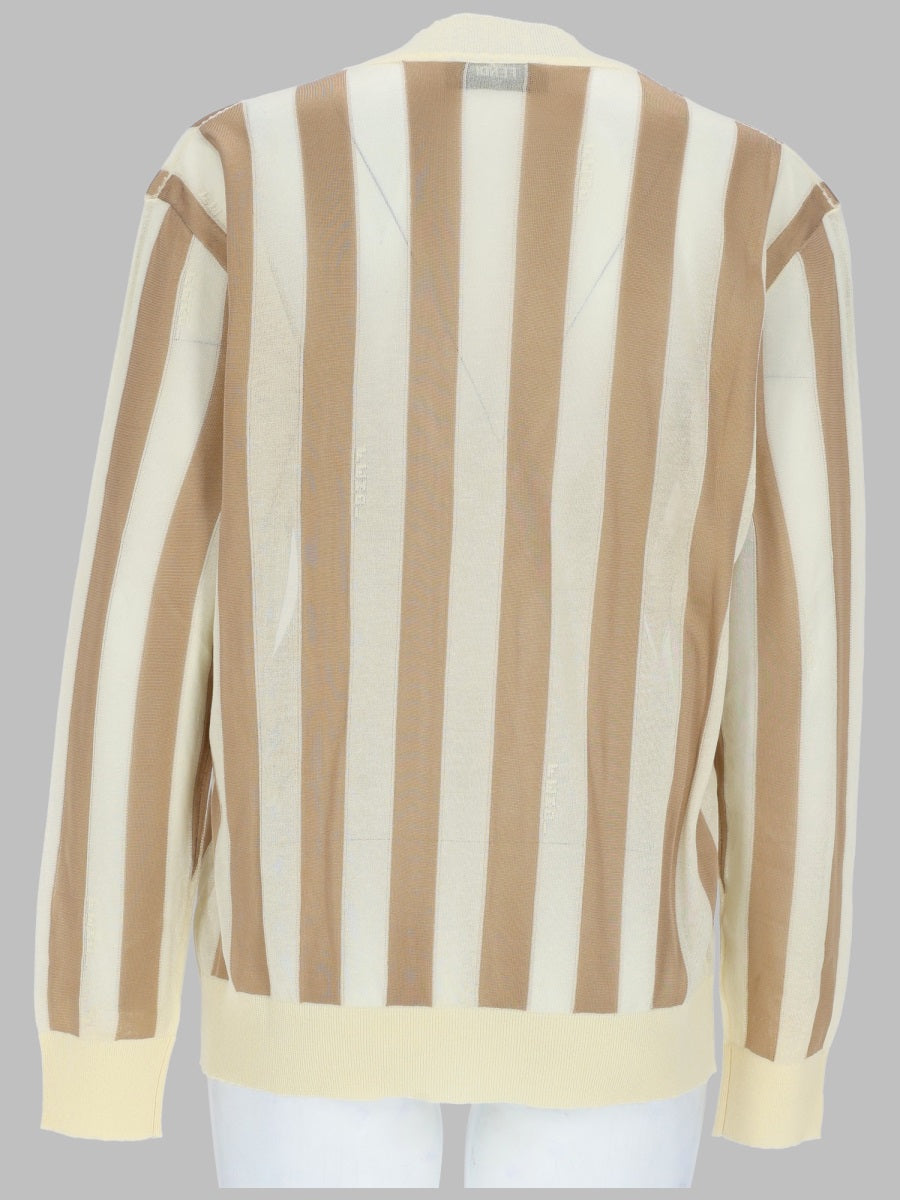 Fendi Maglia In Seta Pequin