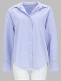 Mc2 Saint Barth Camicia A Righe Con Ricamo