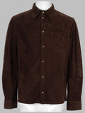 Brunello Cucinelli Giacca Camicia In Suede