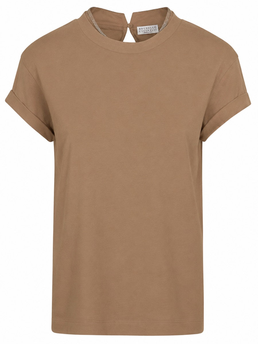 Brunello Cucinelli T Shirt In Jersey Di Cotone
