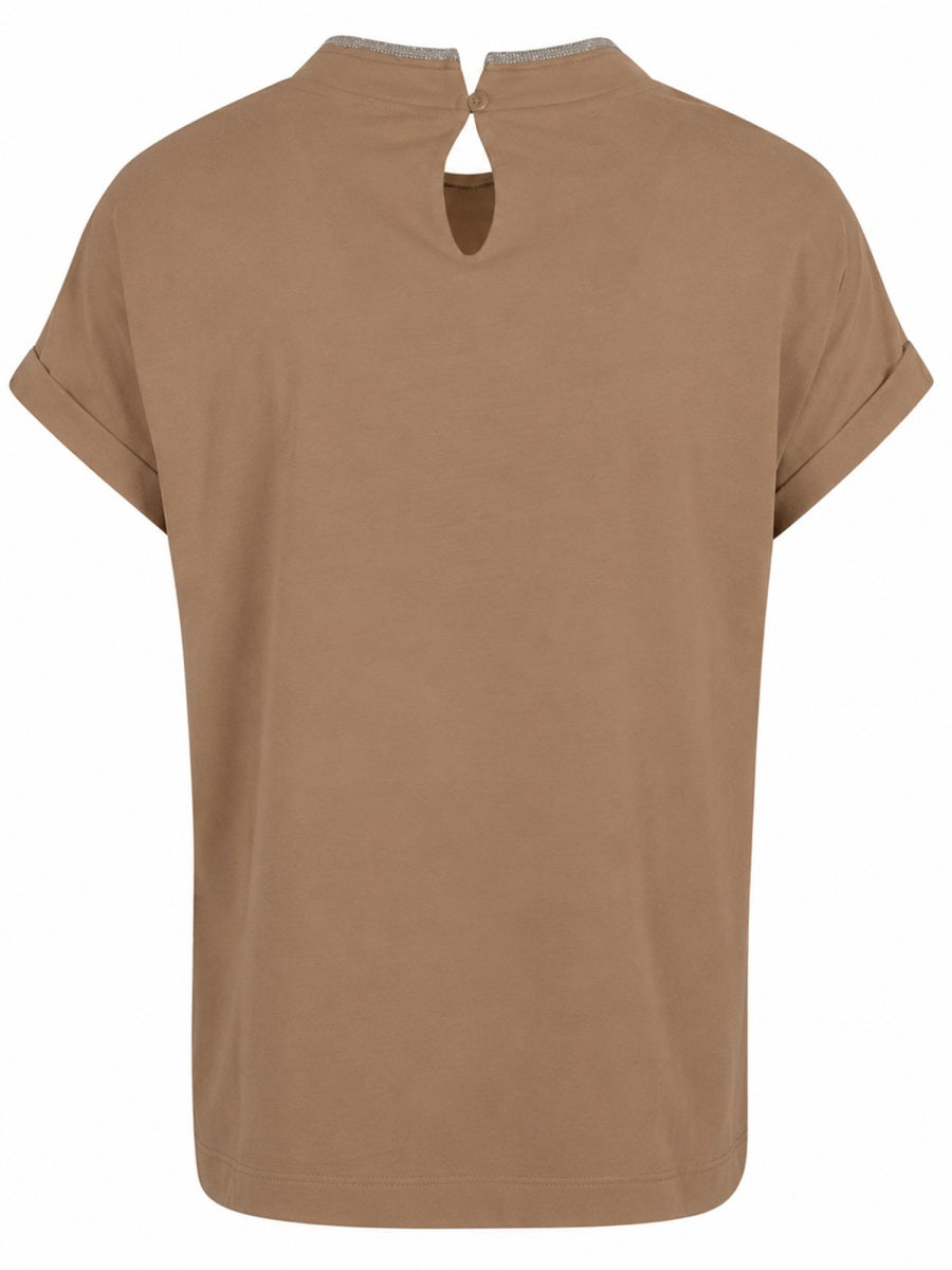 Brunello Cucinelli T Shirt In Jersey Di Cotone