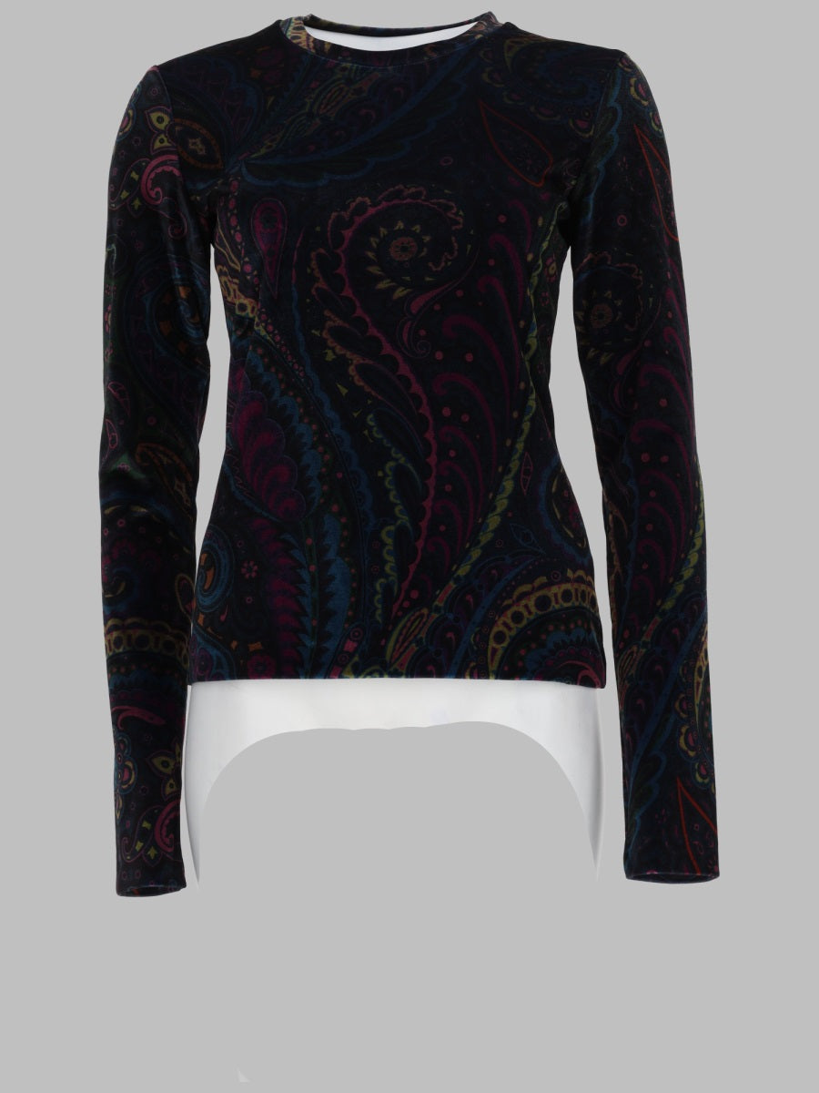 Etro Top Con Stampa Paisley
