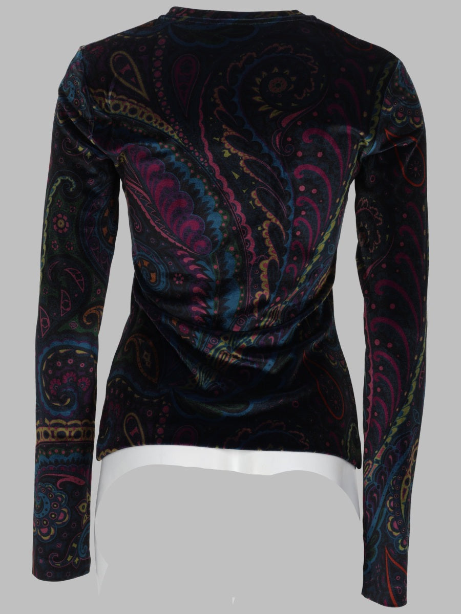 Etro Top Con Stampa Paisley