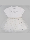 Karl Lagerfeld Vestitino Con Gonna In Tulle