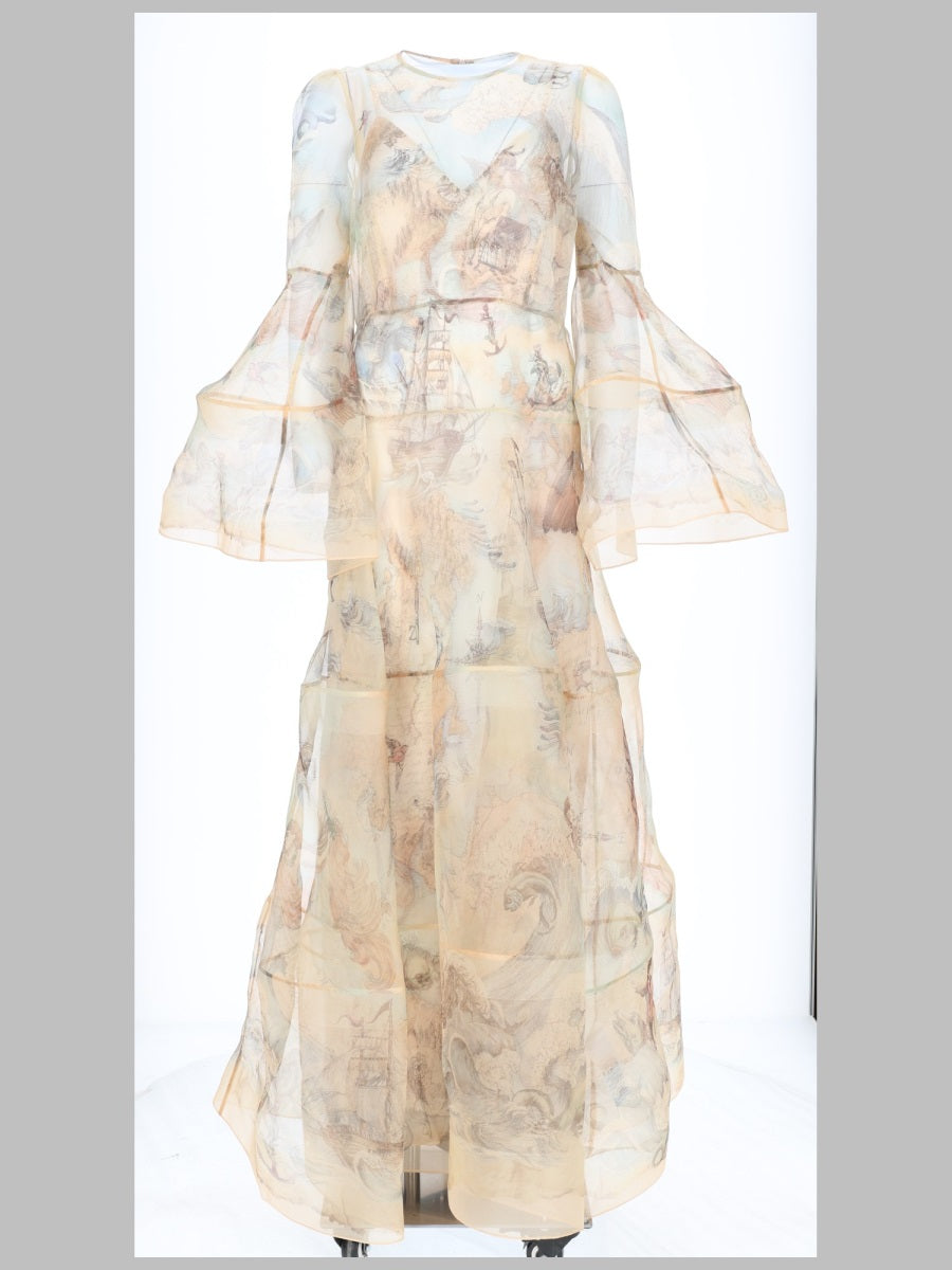 Zimmermann Abito Da Sera "Rebellion Lantern"