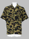 A Bathing Ape Camicia Con Patch Logo