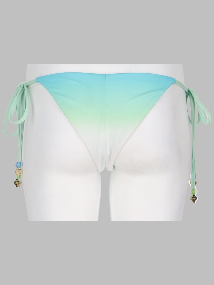 Casablanca Slip Bikini Gradient Con Perline
