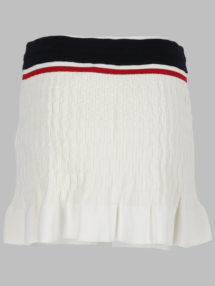 Casablanca Minigonna Da Tennis In Maglia