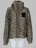 Ganni Giacca Con Stampa Leopardata