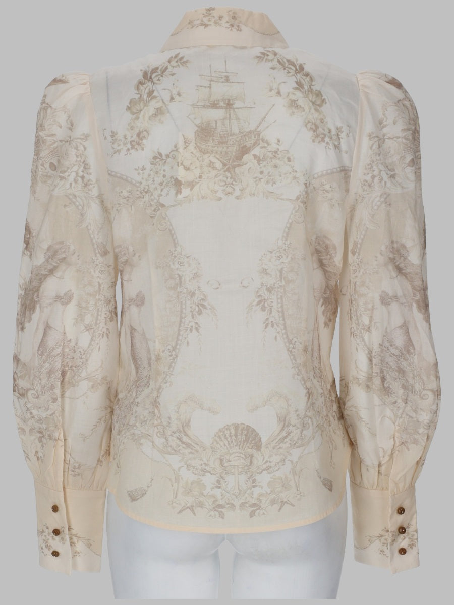 Zimmermann Camicia Con Stampa