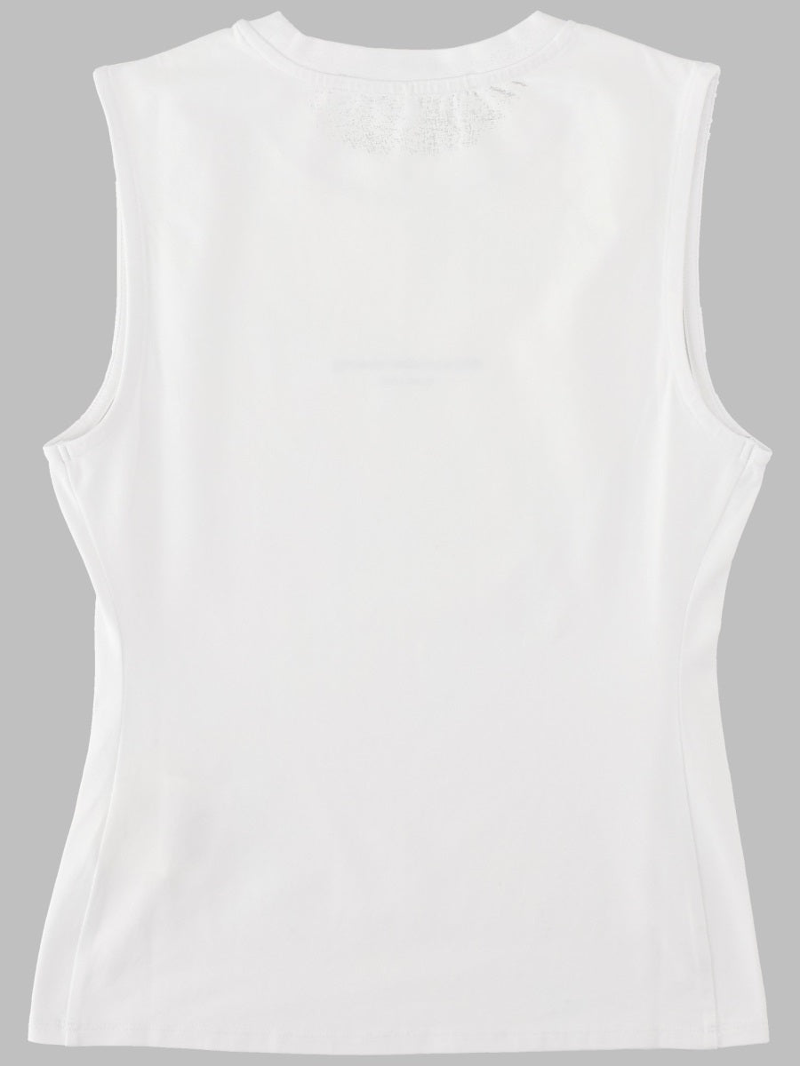 Alexander Wang Tank Top In Cotone Stretch