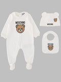 Moschino Babygrow Bib+Hat
Giftset (C.O)