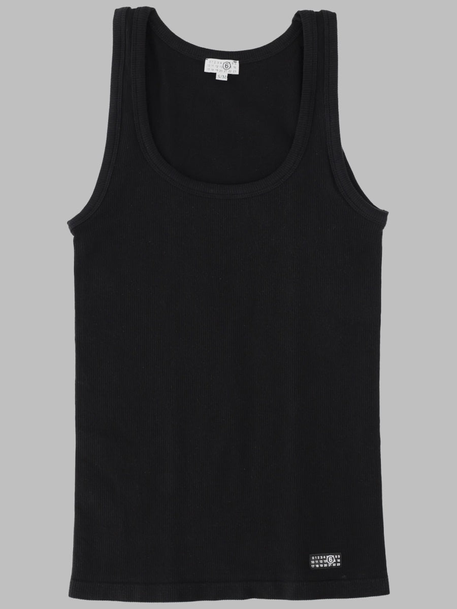Mm6 Maison Margiela Tank Top Elasticizzato