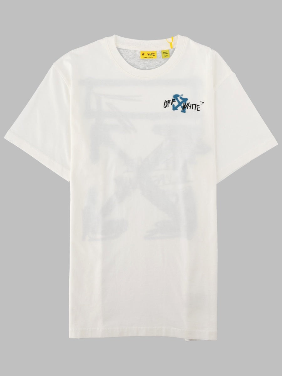 Off White Arrow Spray Tee S/S