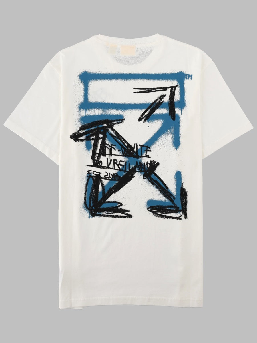 Off White Arrow Spray Tee S/S
