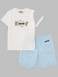 Moschino T Shirt And Shorts
Set