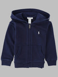 Polo Ralph Lauren Ls Fz Hood Knit Shirts Sweatshirt