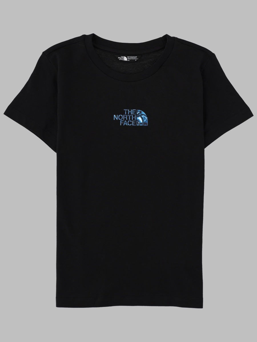 The North Face B Liquid Logo Reg Ss Tee Tnf White