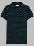 Gucci J S/S Polo Gg
Cotton Piquet/
Navy/Green