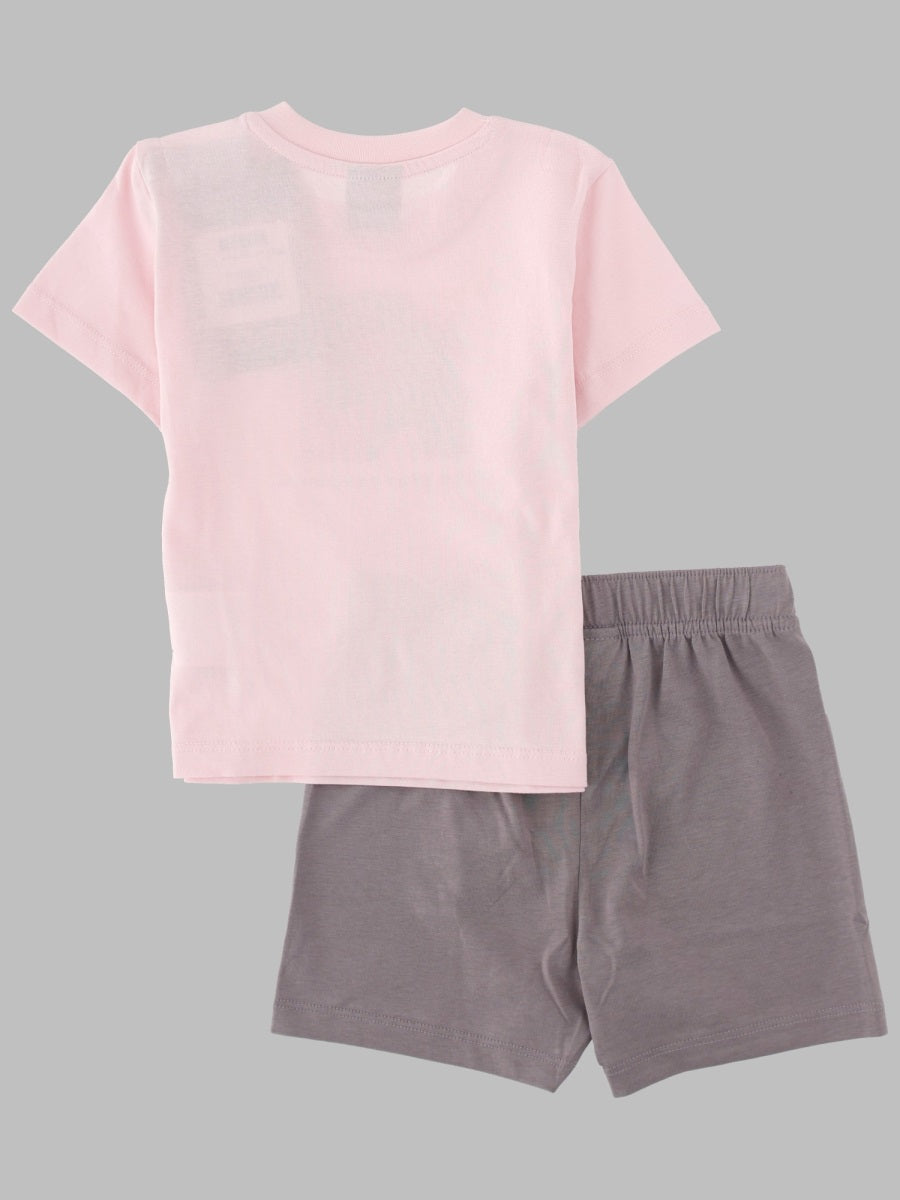 The North Face Baby Box Nse Play Reg Short Set Pale Blossom/Transcende