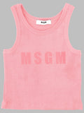 Msgm Ribbon Tank Top Girl