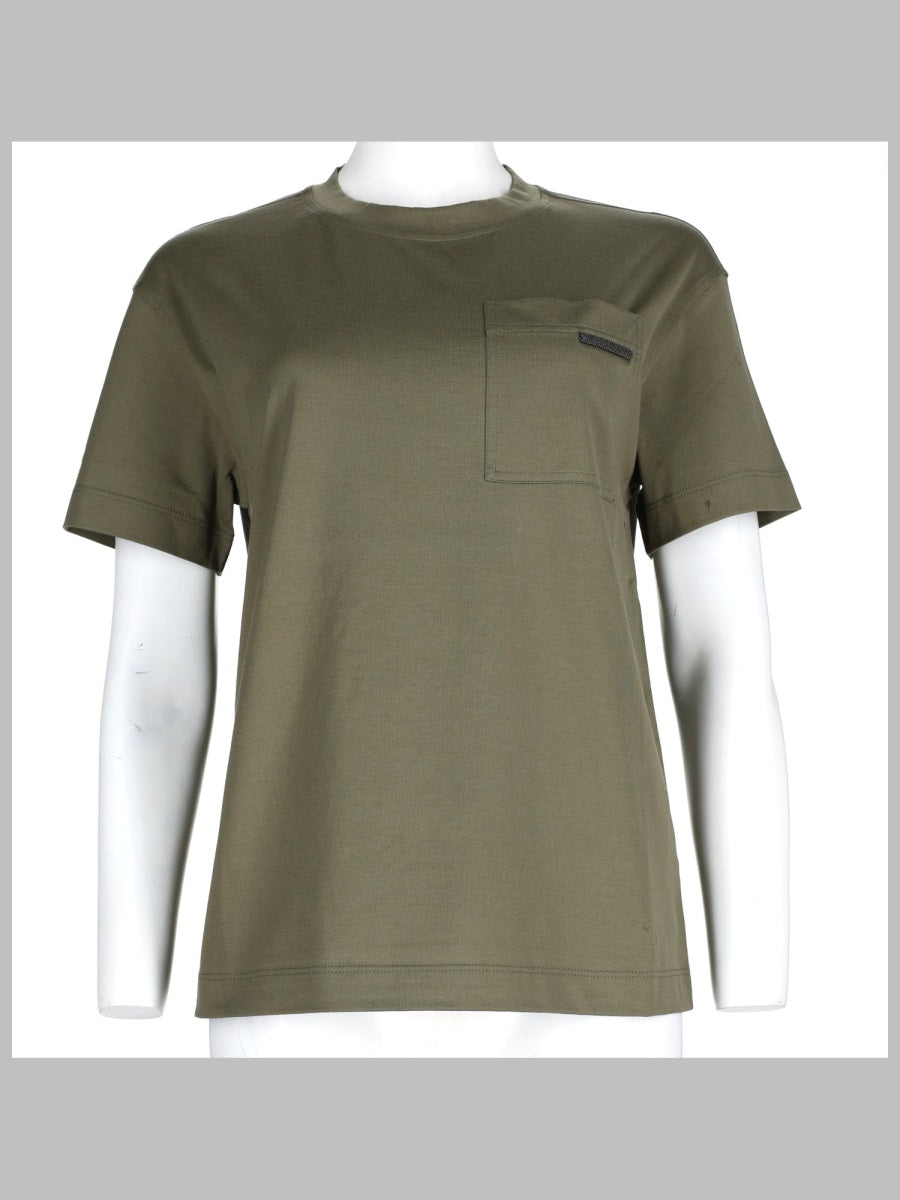 Brunello Cucinelli T Shirt Con Taschino