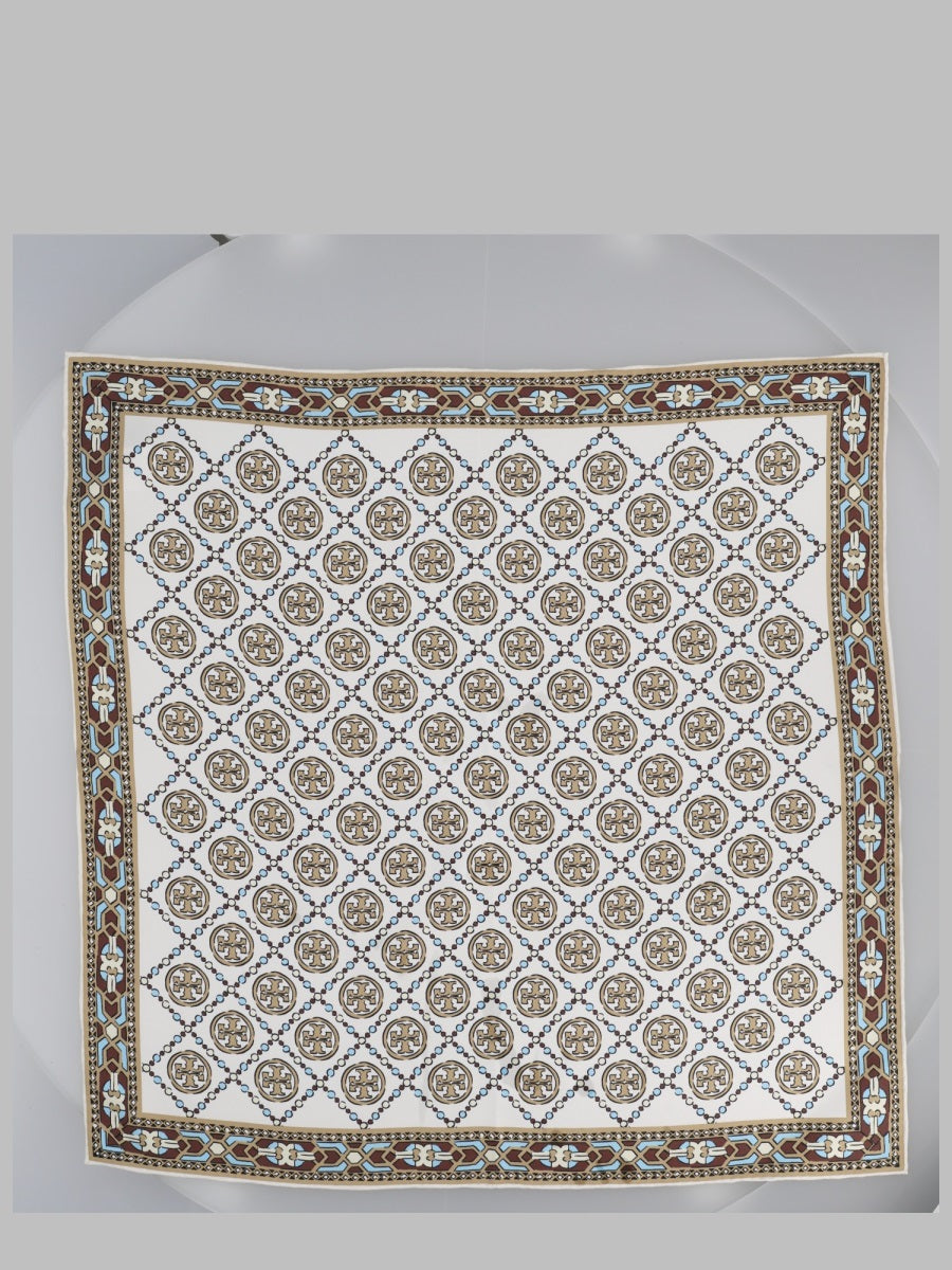 Tory Burch Foulard "Deco T Monogram"