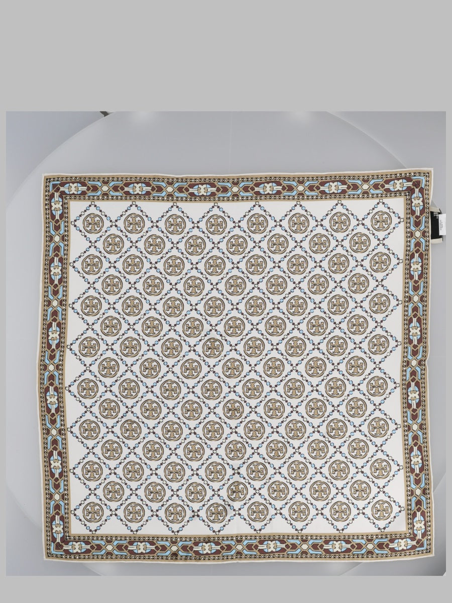 Tory Burch Foulard "Deco T Monogram"