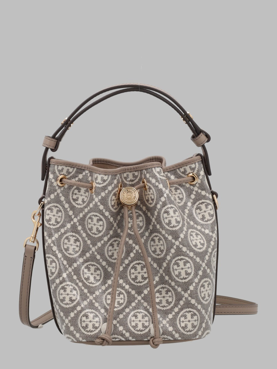 Tory Burch Mini Borsa A Secchiello "T Monogram"