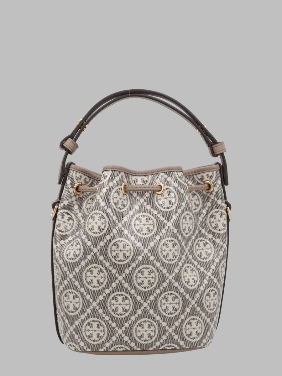 Tory Burch Mini Borsa A Secchiello "T Monogram"