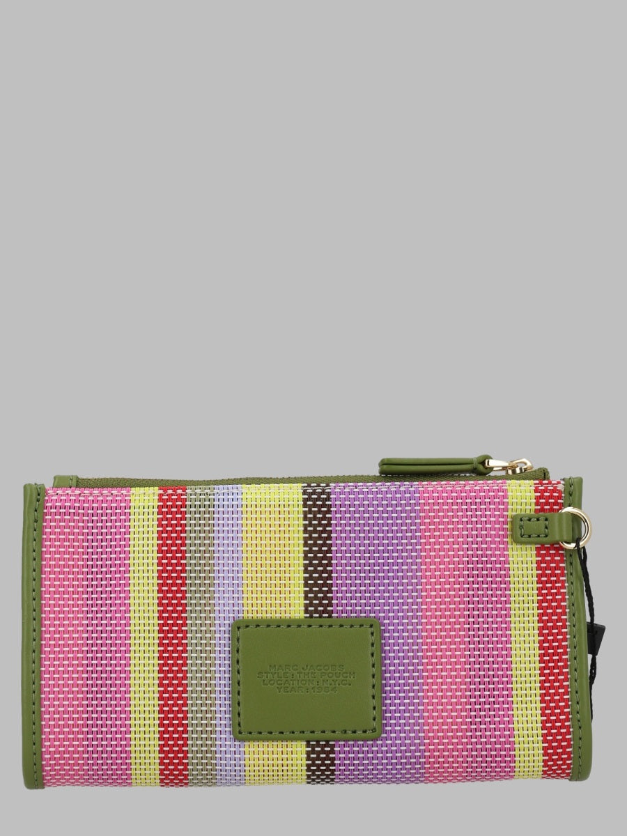 Marc Jacobs Pouch In Mesh A Righe