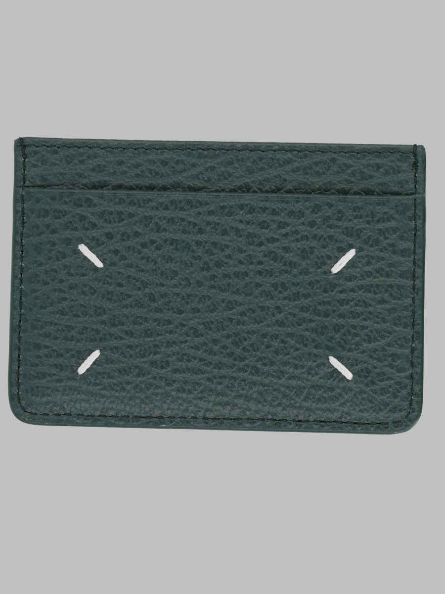 Maison Margiela Portacarte Slim In Pelle