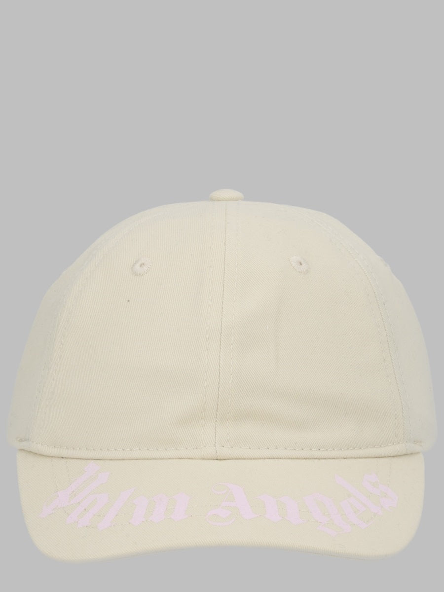 Palm Angels Logo Baseball Cap Soft Girl