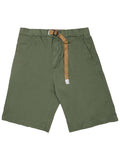 White Sand Shorts Con Cintura
