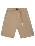 White Sand Shorts Con Cintura