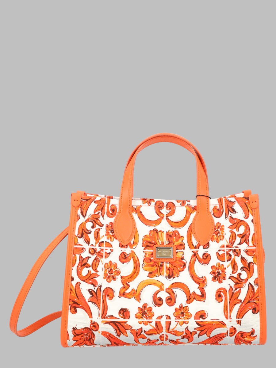 Dolce & Gabbana Shopping Canvas Stampato
