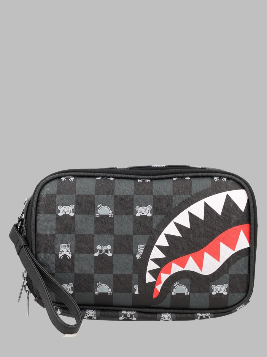 Sprayground Gray Peeking Character Check
Toiletry Brick
