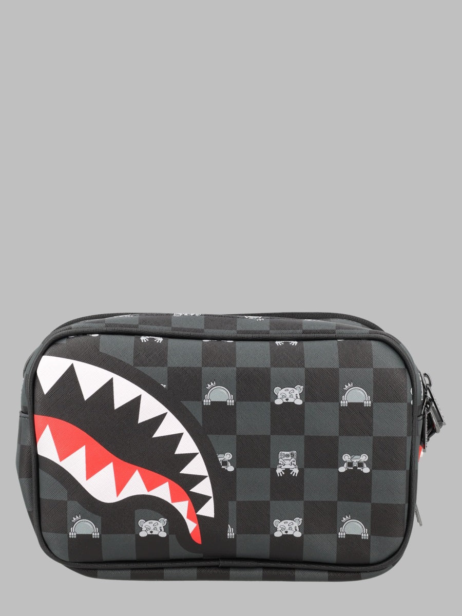 Sprayground Gray Peeking Character Check
Toiletry Brick