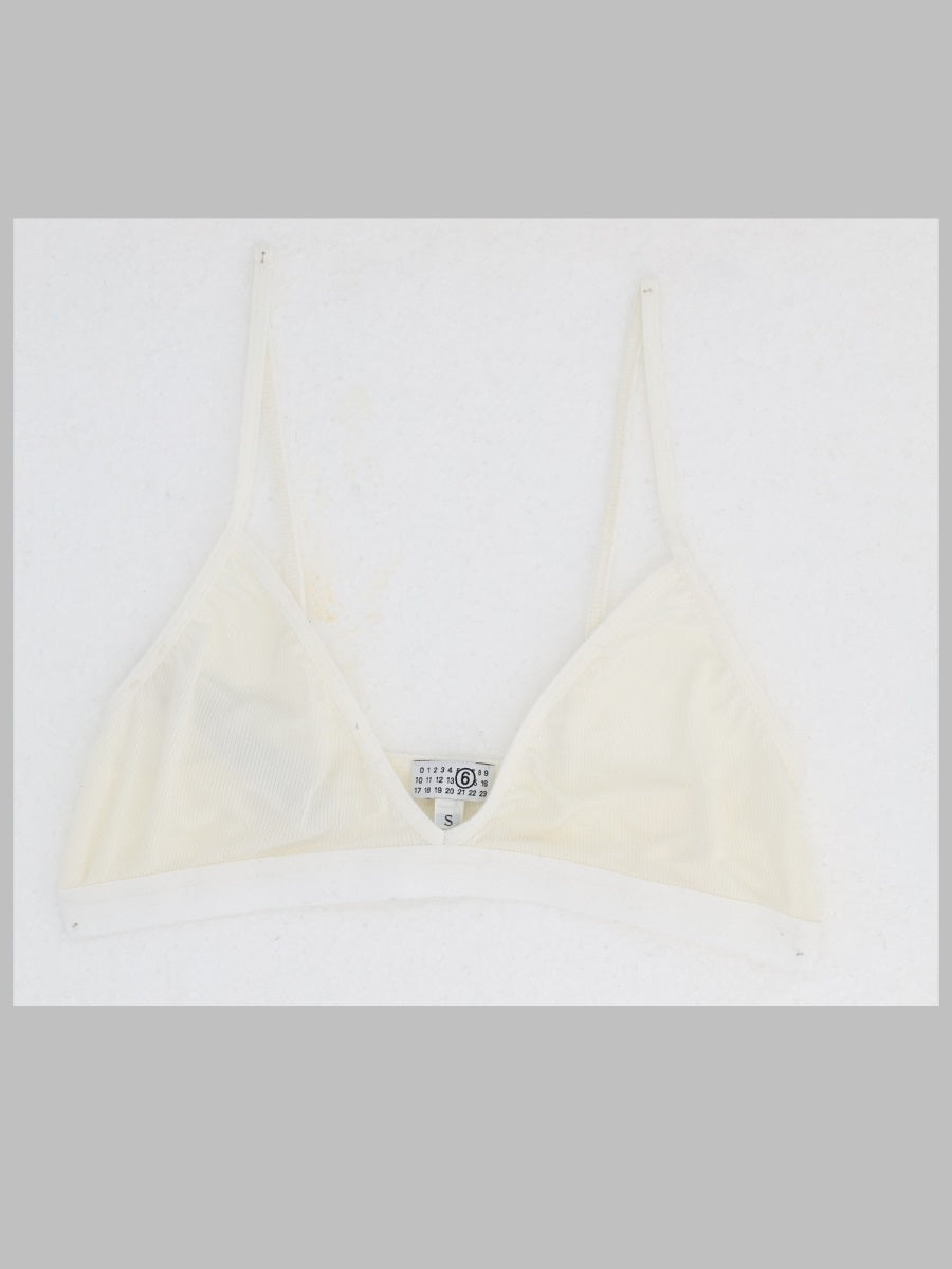 Mm6 Maison Margiela Reggiseno A Triangolo