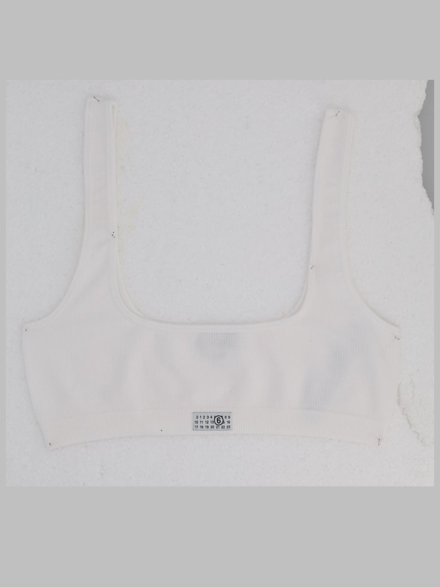 Mm6 Maison Margiela Bralette A Coste