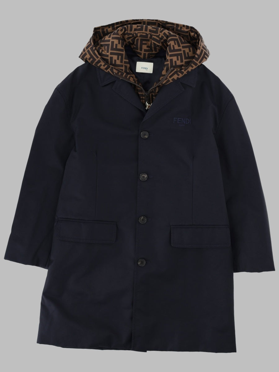 Fendi Double Front Trench Coat