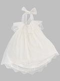 Mimisol Bow Embellished
Sangallo Dress