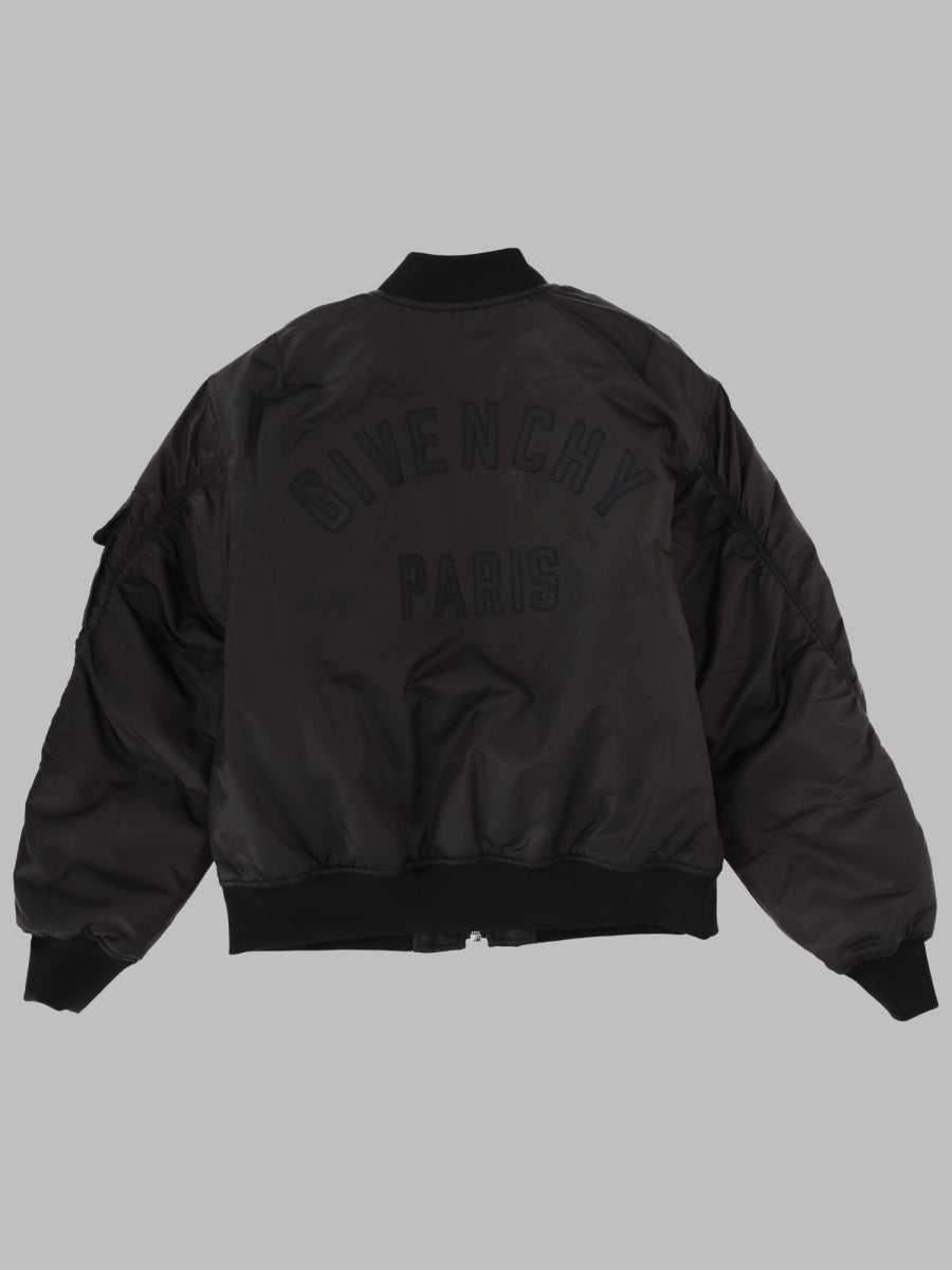 Givenchy Bomber Con Stampa Logo