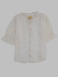 Bellerose Striped V Neck Shirt